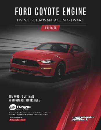 The Tuning School - The Tuning School 3141 - Ford Coyote using SCT Advantage Software 5.0L/6.2L