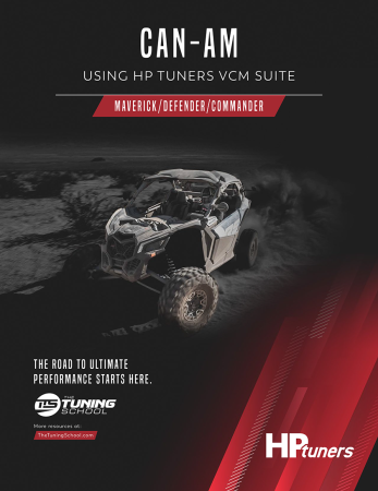 The Tuning School - The Tuning School 4721-G - NEW Can-Am Tuning using HP Tuners (Commander, Defender, and Maverick)