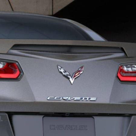 GM Accessories - GM Accessories 23167640 - Blade Spoiler Kit in Fusion Gray Metallic [C7 Corvette]
