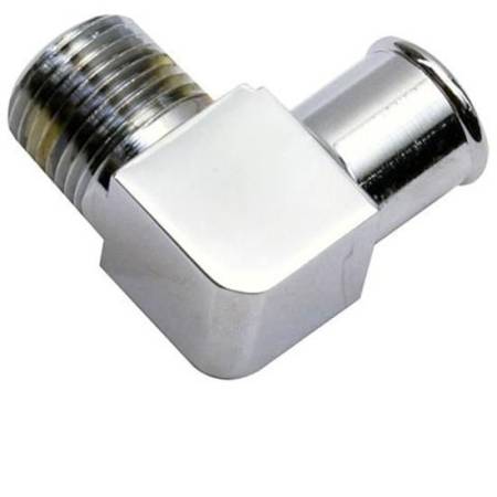 DeWitts - DeWitts DWR32-66382 - Chrome 90 Degree Heater Hose Fitting