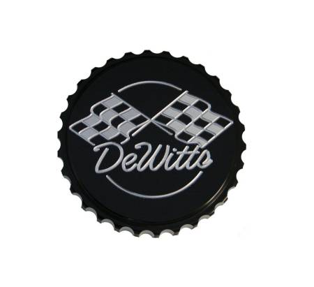 DeWitts - DeWitts DWR32-514B - DeWitts Universal Billet Machined 15 lb. Gripper Cap Black