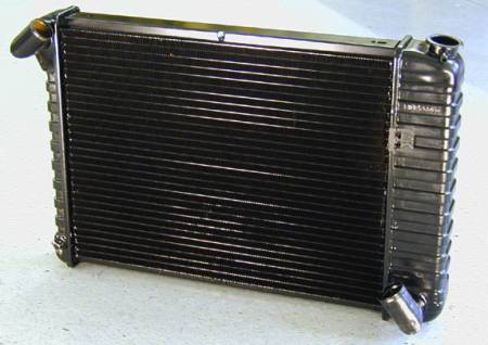 DeWitts - DeWitts DWR32-BC66M - 1966-66 Corvette Big Block Manual Copper Brass Restoration Radiator