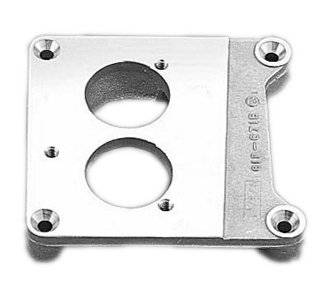 Holley EFI - Holley 17-45 - Adapter Plate Square Bore to 2-Barrel TBI Flange