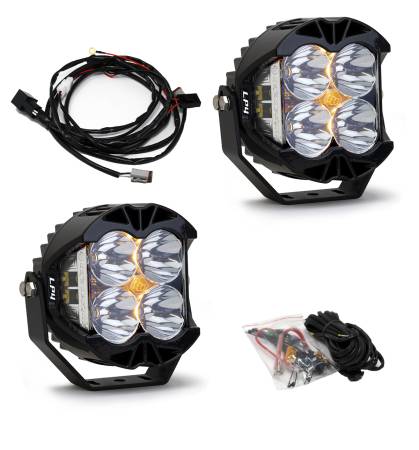 Baja Designs - Baja Designs 297801 - LP4 Pro LED Spot Clear Lens Pair Baja Designs