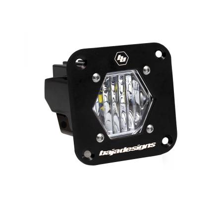 Baja Designs - Baja Designs 381005 - LED Light Pod Flush Mount Clear S1 Wide Cornering Baja Designs