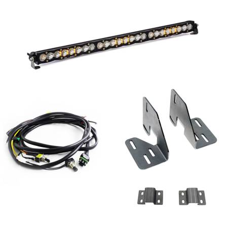 Baja Designs - Baja Designs 447632 - GMC 2500/3500 HD 30 Inch S8 Light Bar Kit 18-19 Baja Designs