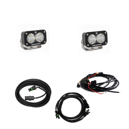 Baja Designs - Baja Designs 447651 - Jeep JL LED Light Kit Reverse Kit Dual S2 Sport W/C For 18-Pres Wrangler JL Baja Designs