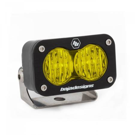 Baja Designs - Baja Designs 540015 - LED Work Light Amber Lens Wide Cornering Pattern Each S2 Sport Baja Designs