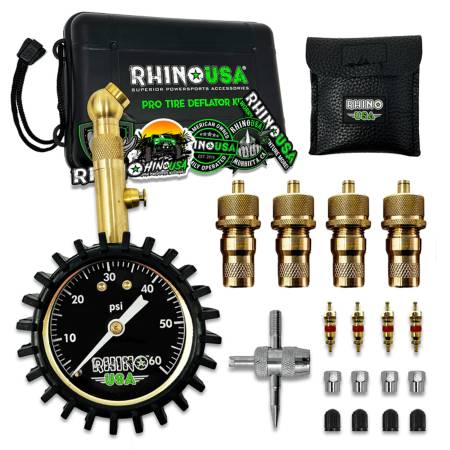 Rhino USA - Rhino USA RNO-DEFLATORS-4PK - Pro Tire Deflator Kit