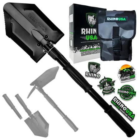 Rhino USA - Rhino USA RNO-ETOOL-3 - 24’’ Collapsible Shovel