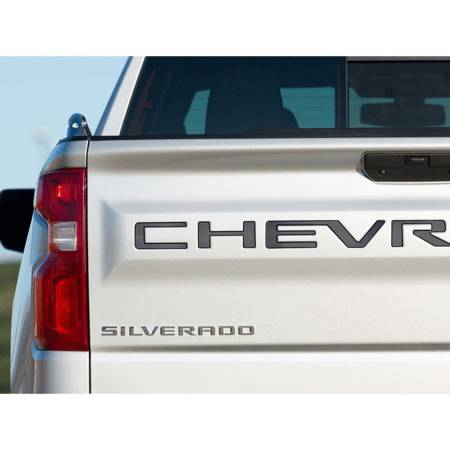 GM Accessories - GM Accessories 19419885 - Chevrolet Exterior Tailgate Trim [2019+ Silverado]