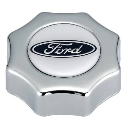 Ford Performance - Ford Performance 302-230 - Ford Oval Oil Fill Cap - Chrome