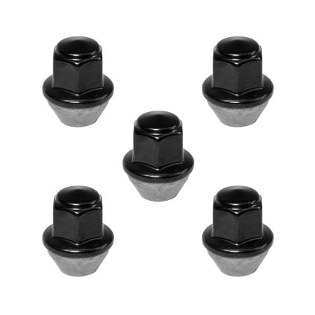 Ford Performance - Ford Performance M-1012-BSB - M12 X 1.5 Black Lug Nut Wheel Kit Of 5