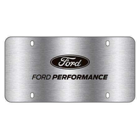 Ford Performance - Ford Performance M-1828-LS - Fpp Brushed Ss License Plate