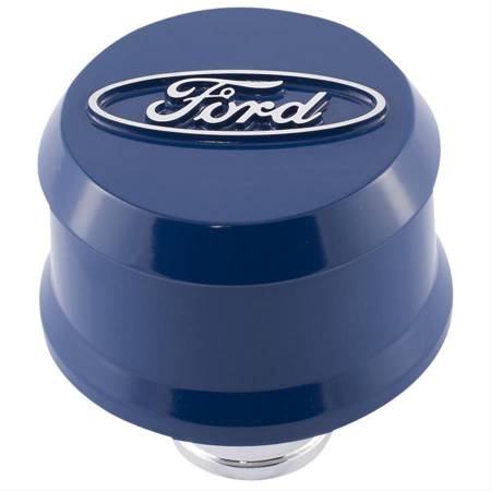 Ford Performance - Ford Performance 302-436 - "Ford" Slant Edge Breather - Blue