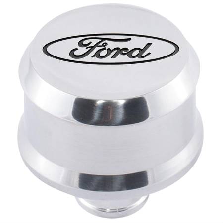 Ford Performance - Ford Performance 302-438 - "Ford" Slant Edge Breather Polished