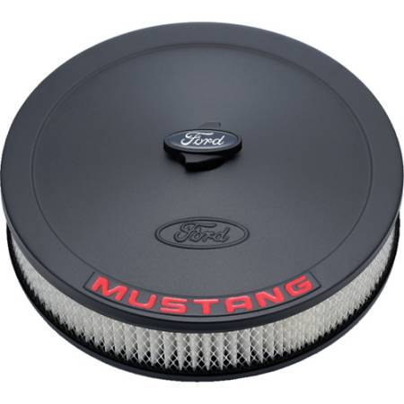 Ford Performance - Ford Performance 302-362 - Mustang Air Cleaner Kit - Black/Red