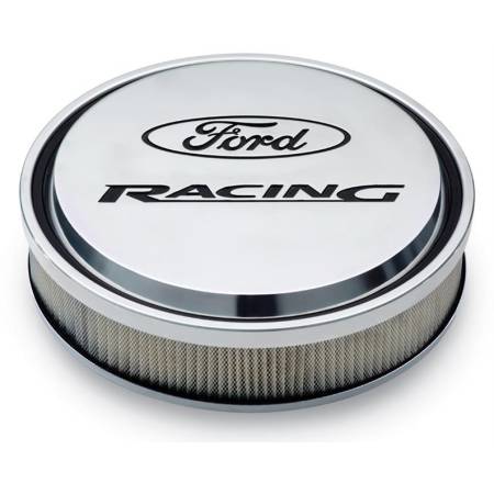 Ford Performance - Ford Performance 302-383 - "Ford Racing" Slant Edge Air Cleaner Polished