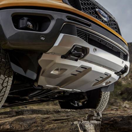 Ford Performance - Ford Performance M-5018-RA - 2019-2022 Ranger Skid Plate Kit - Silver