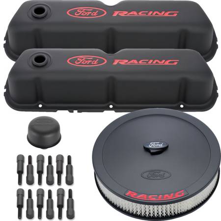 Ford Performance - Ford Performance 302-500 - Ford Racing Dress Up Kit - Black Crinkle