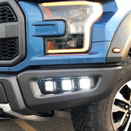 Ford Performance - Ford Performance M-15200-RFL - 2017-2020 F-150 Raptor Off-Road Led Fog Light Kit