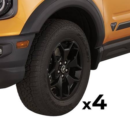 Ford Performance - Ford Performance M-1007K-BS17GB - 2021+ Bronco Sport Wheel Kit -Gloss Black