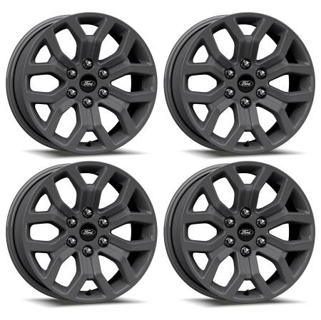 Ford Performance - Ford Performance M-1007K-1875G - 2015-2023 F-150 18"X 7.5" Wheel Kit -Matte Gray