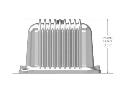 Holley - Holley 241-107 - Gm Licensed Vintage Series Sbc Valve Covers