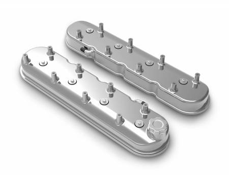 Holley - Holley 241-111 - Tall Ls Valve Covers - Polished