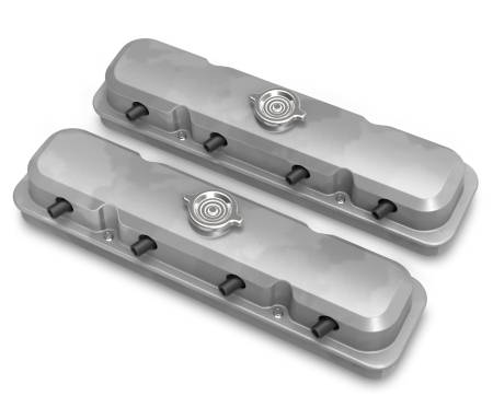 Holley - Holley 241-190 - 2-Piece Pontiac Style Valve Cover - Gen Iii/Iv Ls - Natural