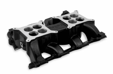 Holley - Holley 300-120Bk - Ls1/Ls2 Dual - Quad Intake Manifold- Black