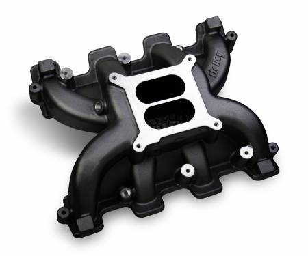 Holley - Holley 300-129Bk - Intake Manifold, Ls3 Dual Plane - Black