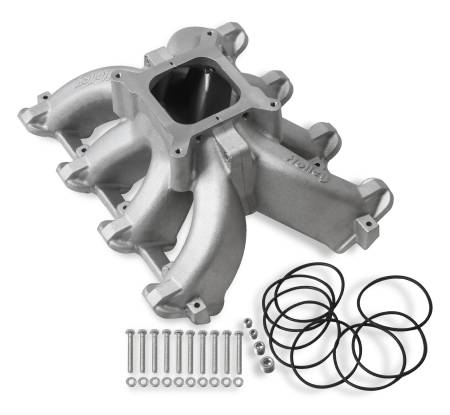 Holley - Holley 300-256 - Single Plane Split-Design Race Intake Manifold- Gm Ls1/Ls2/Ls6