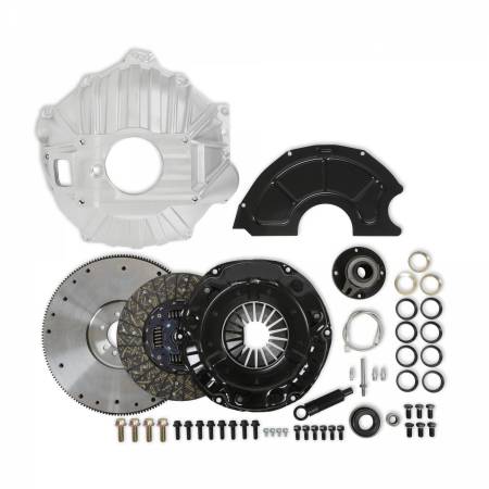 Holley - Holley 319-500 - Complete TKX or TKO Transmission Installation Kit, 1955-1985 Small and Big Block Chevrolet Engines