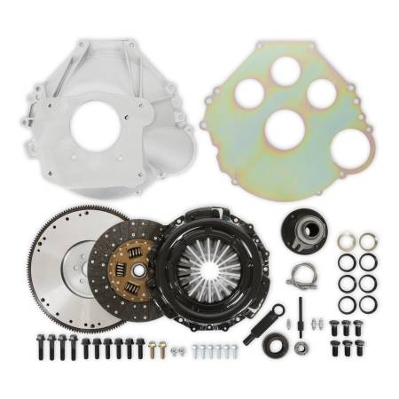 Holley - Holley 319-601 - Complete TKX or TKO Transmission Installation Kit, 50oz balance SBF