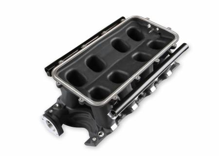 Holley EFI - Holley EFI 300-306BK - Mfld Kit, Ford 302W Hi-Ram 95MM Side Blk