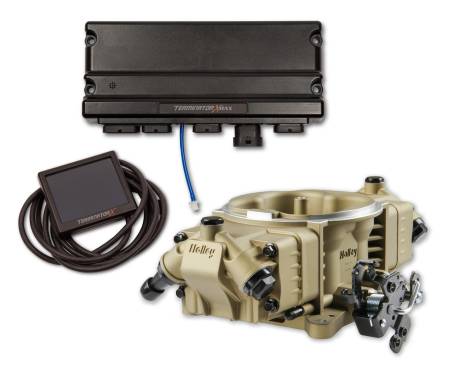 Holley EFI - Holley EFI 550-1013 - Term X Max Stealth 4150, 4 Inj, Gold, Trans Controller