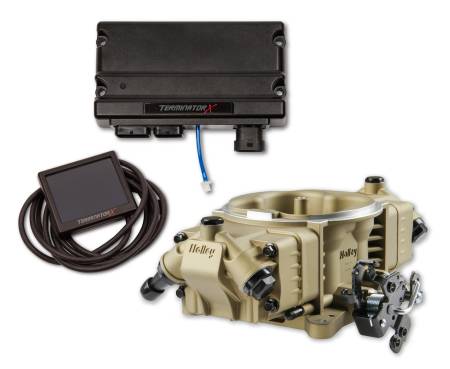 Holley EFI - Holley EFI 550-1022 - Termx Stealth 4150, 4 Inj, LS 24X, Gold