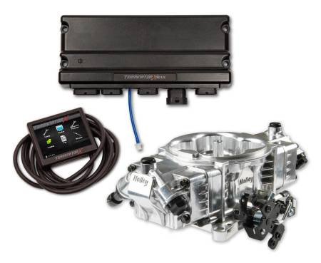 Holley EFI - Holley EFI 550-1028 - Term x stealth 4150, 4 Inj, LS 24X, Shiny, Trans Controller