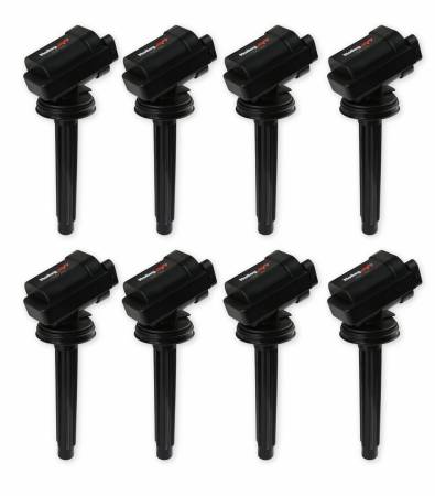 Holley EFI - Holley EFI 556-161 - Holley Coyote Smart Coil - Black, 8-Pack