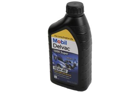 Genuine GM Parts - Genuine GM Parts 88864038 - OIL,ENG DELVAC 1300 CK4 DIESEL 15W40 MOBIL 1QTX12