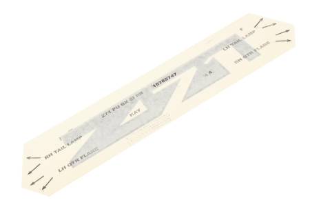 Genuine GM Parts - Genuine GM Parts 15785747 - DECAL-PUBX SI RR (Z71)