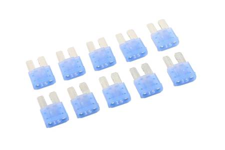 Genuine GM Parts - Genuine GM Parts 19209793 - FUSE ASM-15A MICRO2 BLUE (PACKAGE OF 10)