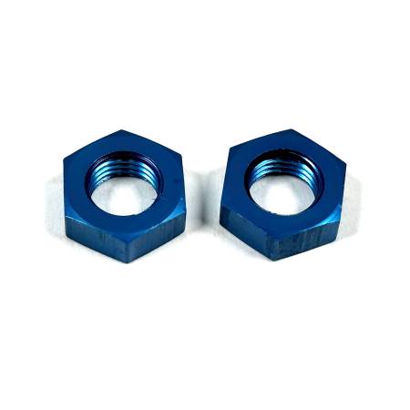 Aeroquip - Aeroquip Fcm2099 - 04 Locknut - Blue Anodized Aluminum