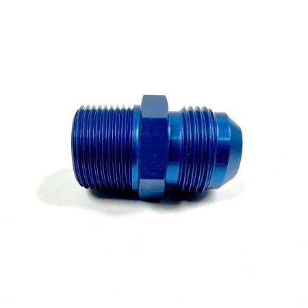 Aeroquip - Aeroquip Fcm2011 - 12 Male An X 3/4" Male Pipe Straight Adapter - Blue Anodized Aluminum