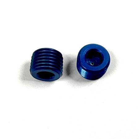 Aeroquip - Aeroquip Fcm3686 - 1/4" Male Pipe Allen Head?Pipe Plug - Blue Anodized Aluminum