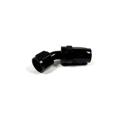 Aeroquip - Aeroquip Fcm4423 - 08 Reusable S.A.E. 37° (Jic/An) Swivel 45° Elbow Fitting - Black Anodized Aluminum