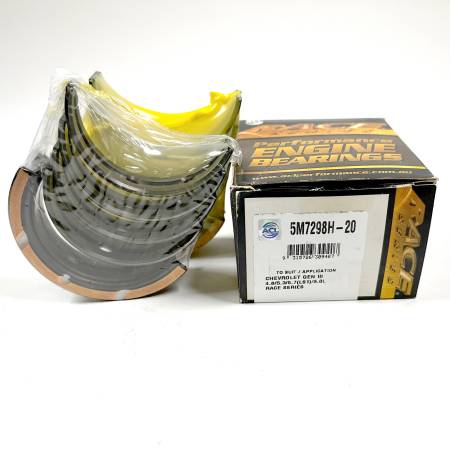 ACL Bearings - ACL Bearings 5M7298H-20 - Chevrolet V8, 4.8/5.3/5.7/6.0L Race Series Size: 20