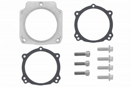 ICT Billet - ICT Billet 551597-3B-102 - LS 92mm 3 Bolt Intake to 102mm 4 Bolt Throttle Body - LS1 / Truck Adapter