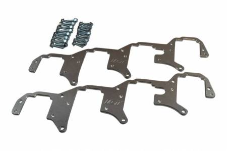 ICT Billet - ICT Billet 551920 - LS Billet Coil Brackets Holley AMP EFI Smart Coil Pack (LSA LS9 Valve Cover ONLY)